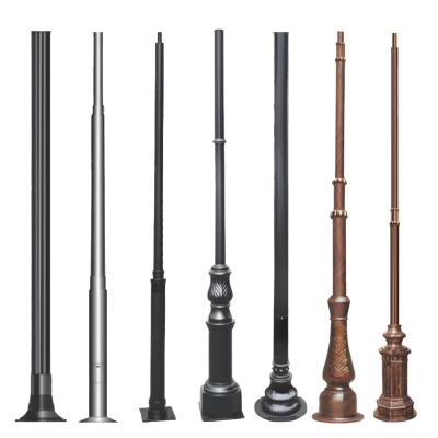 LI-8251 - LI-8257 Decorative Outdoor Pole Lights